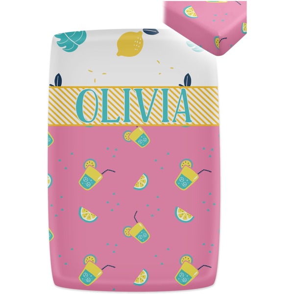 Summer Lemonade Crib Fitted Sheet - Apvl