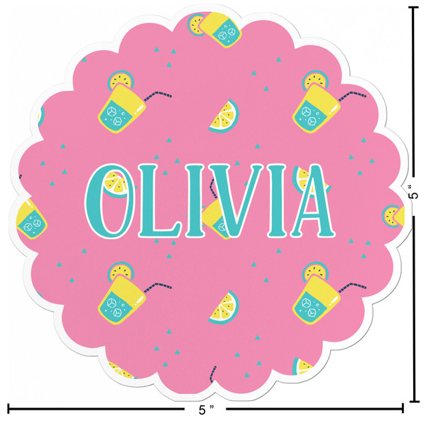 Summer Lemonade Custom Shape Iron On Patches - L - APPROVAL