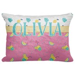 Summer Lemonade Decorative Baby Pillowcase - 16"x12" (Personalized)