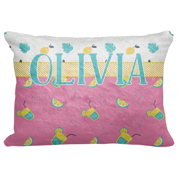 Custom Summer Lemonade Decorative Baby Pillowcase - 16"x12" (Personalized)