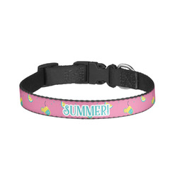 Summer Lemonade Dog Collar - Large (Personalized)