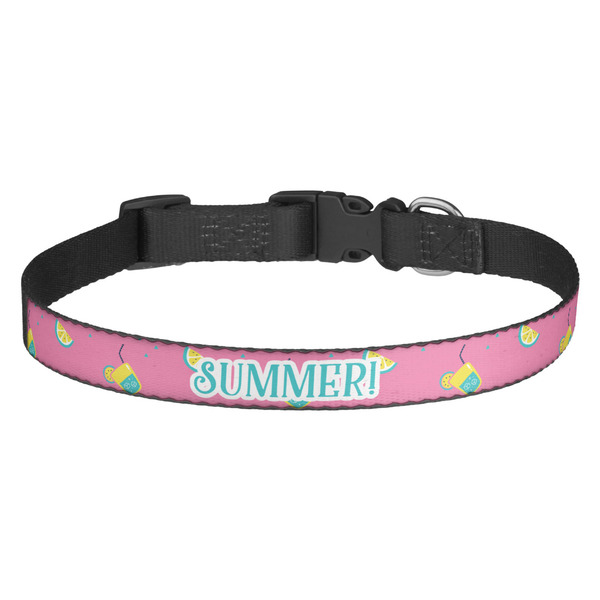 Custom Summer Lemonade Dog Collar (Personalized)