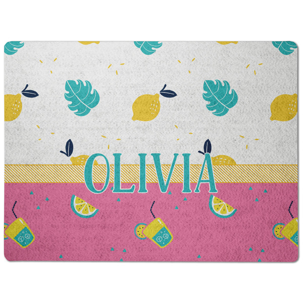 Summer Lemonade Dog Food Mat - Medium without bowls