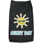 Summer Lemonade Black Pet Shirt - S (Personalized)