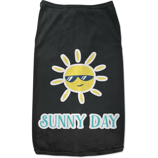 Custom Summer Lemonade Black Pet Shirt (Personalized)