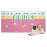 Summer Lemonade Dog Towel (Personalized)