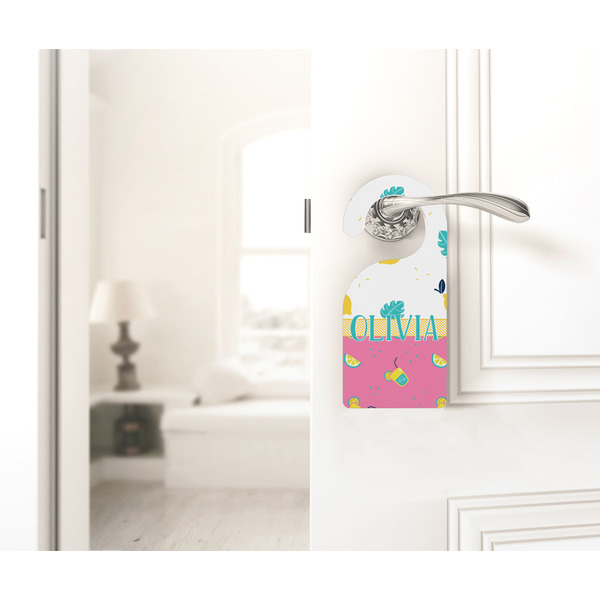 Summer Lemonade Door Hanger - LIFESTYLE