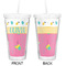 Summer Lemonade Double Wall Tumbler with Straw - Approval