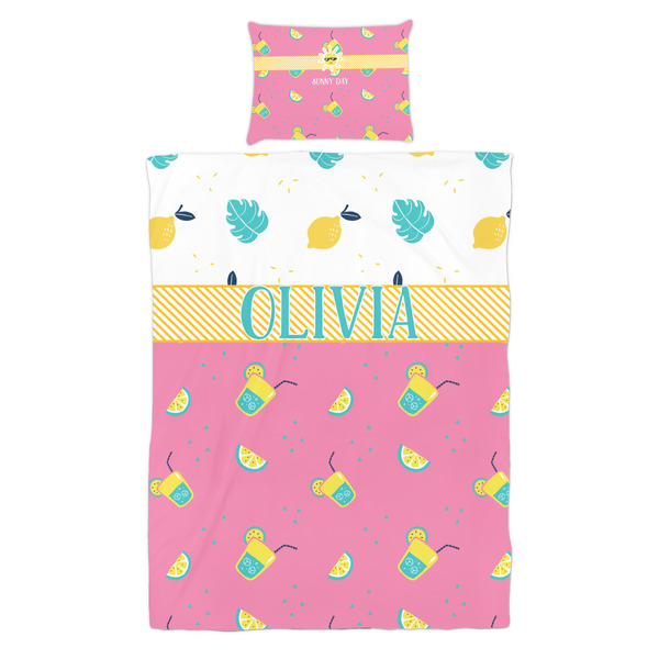 Summer Lemonade Duvet Cover Set - Twin - Alt Approval