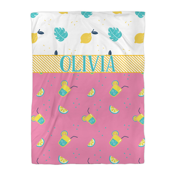 Summer Lemonade Duvet Cover - Twin XL - Front