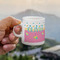 Summer Lemonade Espresso Cup - 3oz LIFESTYLE (new hand)