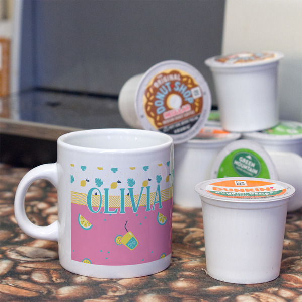 Summer Lemonade Espresso Cup - Single Lifestyle