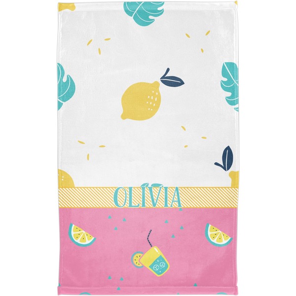 Summer Lemonade Finger Tip Towel - Full View