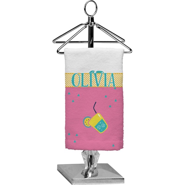 Custom Summer Lemonade Finger Tip Towel - Full Print (Personalized)