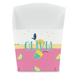 Summer Lemonade French Fry Favor Boxes (Personalized)