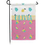Summer Lemonade Small Garden Flag - Single Sided w/ Name or Text