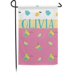 Summer Lemonade Small Garden Flag - Double Sided w/ Name or Text
