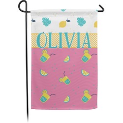 Summer Lemonade Small Garden Flag - Double Sided w/ Name or Text