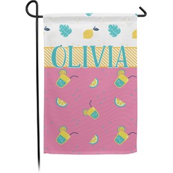 Summer Lemonade Small Garden Flag - Double Sided w/ Name or Text