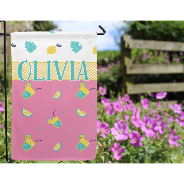 Summer Lemonade Garden Flag - Outside In Flowers