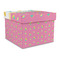 Summer Lemonade Gift Boxes with Lid - Canvas Wrapped - Large - Front/Main