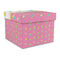 Summer Lemonade Gift Box with Lid - Canvas Wrapped - Large (Personalized)