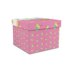 Summer Lemonade Gift Box with Lid - Canvas Wrapped - Small (Personalized)