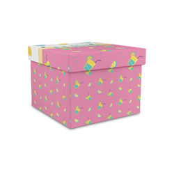 Summer Lemonade Gift Box with Lid - Canvas Wrapped - Small (Personalized)