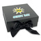 Summer Lemonade Gift Boxes with Magnetic Lid - Black - Front (angle)