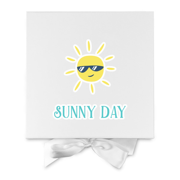 Summer Lemonade Gift Boxes with Magnetic Lid - White - Approval