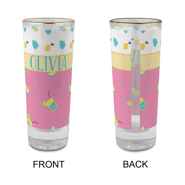 Summer Lemonade Glass Shot Glass - 2 oz - Single - APPROVAL