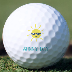 Summer Lemonade Golf Balls - Titleist Pro V1 - Set of 3 (Personalized)