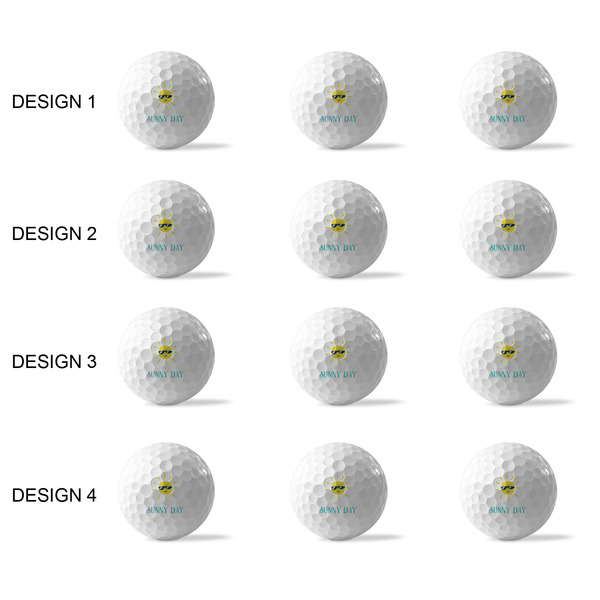 Summer Lemonade Golf Balls - Generic - Set of 12 - APPROVAL