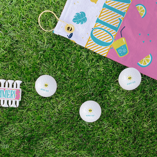 Summer Lemonade Golf Balls - Generic - Set of 3 - LIFESTYLE