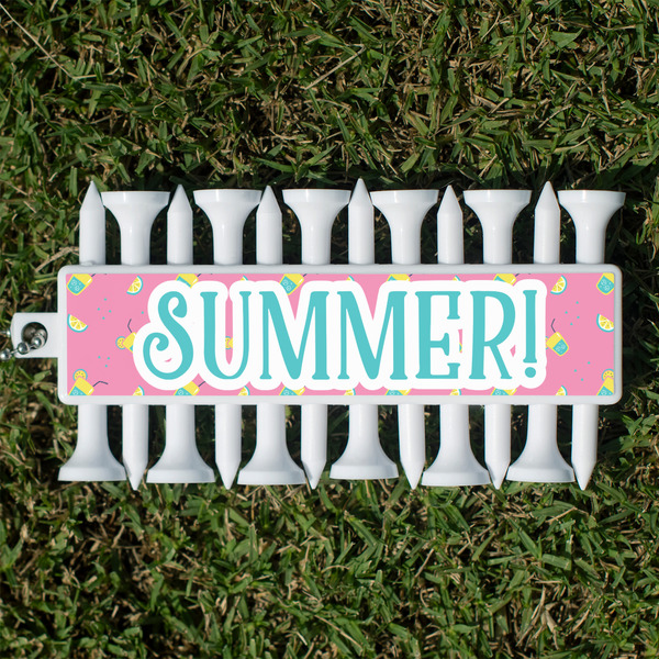 Custom Summer Lemonade Golf Tees & Ball Markers Set (Personalized)