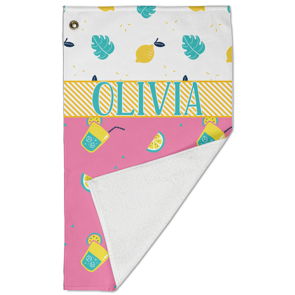 Summer Lemonade Golf Towel - Folded (Large)