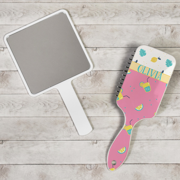 Summer Lemonade Hair Brush - In Context