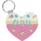 Summer Lemonade Heart Keychain (Personalized)