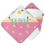 Summer Lemonade Hooded Baby Towel (Personalized)