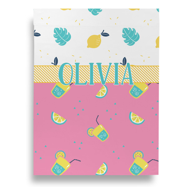 Summer Lemonade House Flags - Double Sided - FRONT