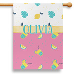 Summer Lemonade 28" House Flag (Personalized)