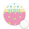 Summer Lemonade Printed Cookie Topper - 2.15" (Personalized)
