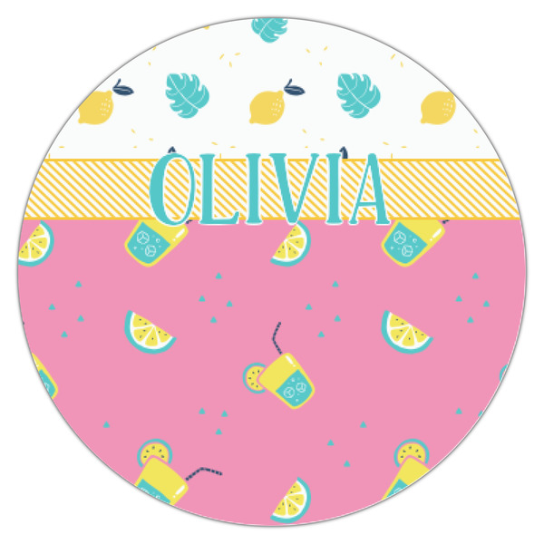 Summer Lemonade Icing Circle - XSmall - Single