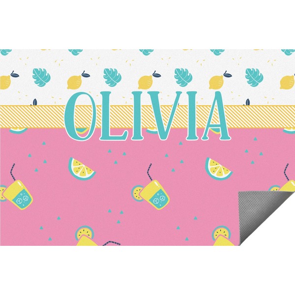 Custom Summer Lemonade Indoor / Outdoor Rug - 2'x3' (Personalized)