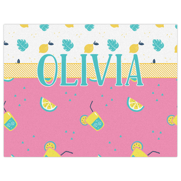 Summer Lemonade Indoor / Outdoor Rug - 6'x8' - Front Flat