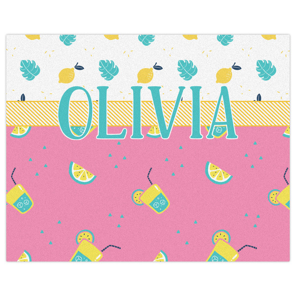 Summer Lemonade Indoor / Outdoor Rug - 8'x10' - Front Flat