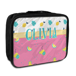 Summer Lemonade Insulated Lunch Bag (Personalized)