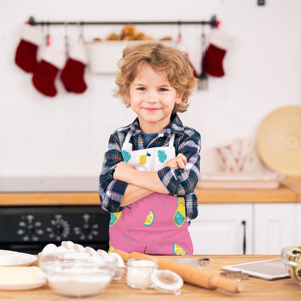 Summer Lemonade Kid's Aprons - Small - Lifestyle