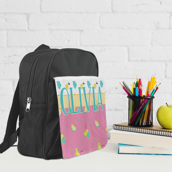 Summer Lemonade Kid's Backpack - Lifestyle