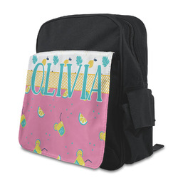 Summer Lemonade Preschool Backpack (Personalized)